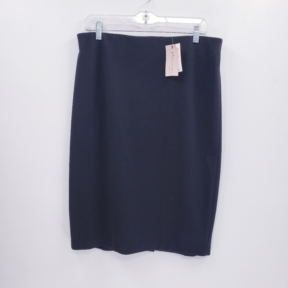 Philosophy Black Pencil Skirt, size 12